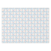 Weihnachtsblau an der Küste Tischdecke (Vorderseite (Horizontal))