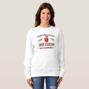 Weihnachtsblende, heißer Kakao, Weihnachten, Sweatshirt