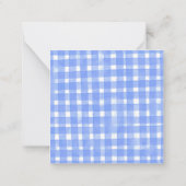 Weihnachtsblitz Girl Geschenksendung Mitteilungskarte (Rückseite)