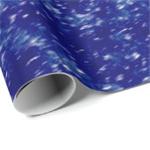 Weihnachtsblizzard dunkelblau geschenkpapier (Rolleneckpunkt)