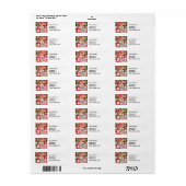 Weihnachtsblock Advent-Illustration Quadratische K (Vorne)