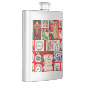 Weihnachtsblock Advent-Illustration Quadratische K Flachmann (Rechts)