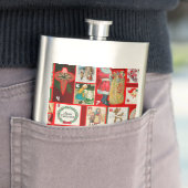 Weihnachtsblock Advent-Illustration Quadratische K Flachmann (Beispiel)