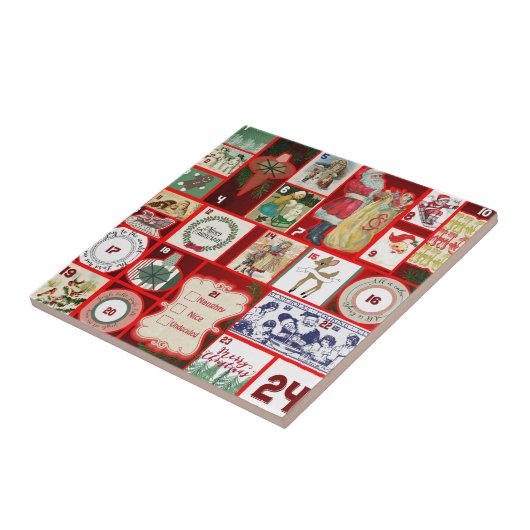 Weihnachtsblock-Illustrationsplätze Fliese (Seite)