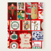 Weihnachtsblock-Illustrationsplätze Planer (Rückseite)