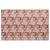 Weihnachtsblock-Illustrationsplätze Stoff (Fat Quarter (45,7 x 55,9 cm))