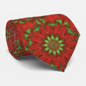 Weihnachtsblume Krawatte (Gerollt)