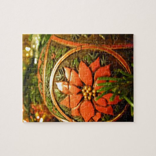 WeihnachtsBlume Puzzle (Horizontal)