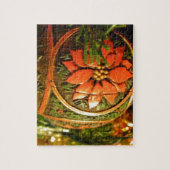 WeihnachtsBlume Puzzle (Vertikal)