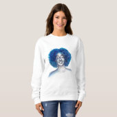 Weihnachtsblume Sweatshirt (Vorne ganz)