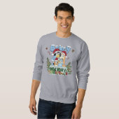 Weihnachtsblume Sweatshirt (Vorne ganz)