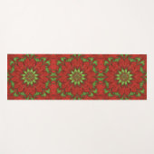 Weihnachtsblume Yogamatte (Vorderseite (Horizontal))