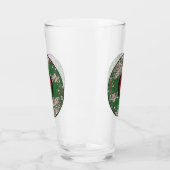 Weihnachtsblumen Glas (Links)