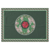 Weihnachtsblumen Tischdecke (Vorderseite (Horizontal))