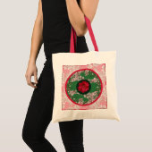 Weihnachtsblumen Tragetasche (Vorderseite (Produkt))