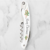 Weihnachtsblumen und -dekorationen kellnermesser (Vorderseite)