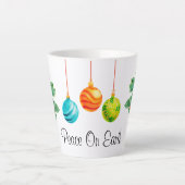 Weihnachtsblumen und -dekorationen milchtasse (Vorderseite)