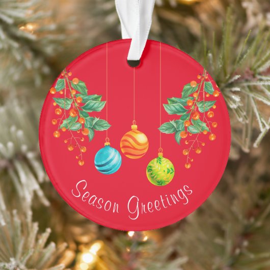 Weihnachtsblumen und -dekorationen ornament (Baum)