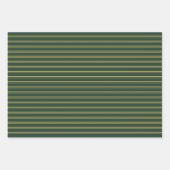 Weihnachtsblumenkranz| Weißer Text Geschenkpapier Set (Vorderseite 3)