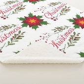 Weihnachtsblumenkranz Wintermauerwerk Sherpadecke (3/4)