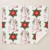 Weihnachtsblumenkranz Wintermauerwerk Sherpadecke (Vorderseite (Horizontal))