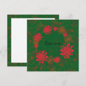 Weihnachtsblumenkrone (Vorne/Hinten)