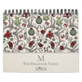 Weihnachtsblumenredeer Hirschschädel Rose Kakteen Kalender (Titelbild)