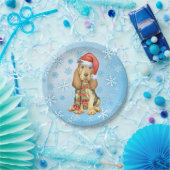 Weihnachtsblutdruckplatte Pappteller (Party)