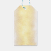 Weihnachtsblütenverse Geschenkanhänger (Rückseite)