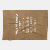 Weihnachtsblütenverse Küchentuch (Horizontal)