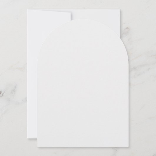 Weihnachtsbogen am Meer Einladung (Rückseite)