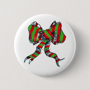 Weihnachtsbogen-Button Button