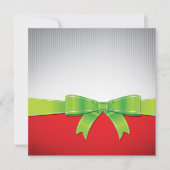 Weihnachtsbogen Einladung (Vorderseite)