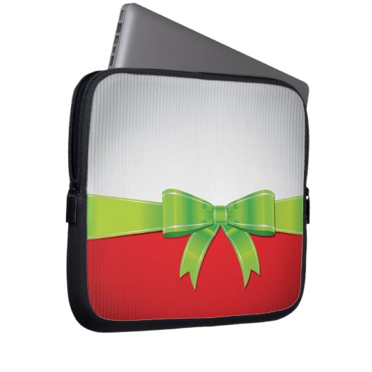 Weihnachtsbogen Laptopschutzhülle (Vorne Rechts)