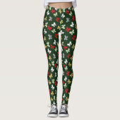 Weihnachtsbögen Leggings (Vorderseite)