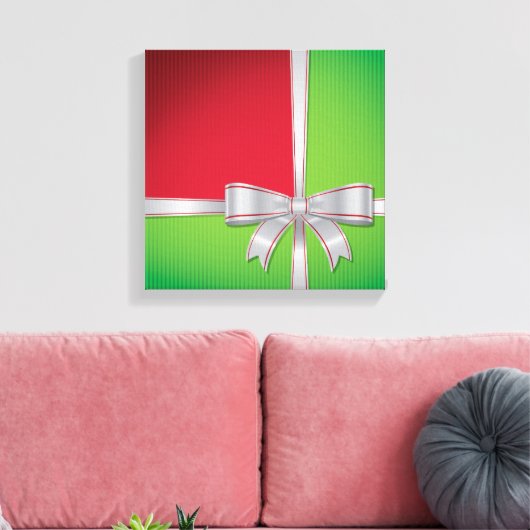 Weihnachtsbogen Leinwanddruck (Insitu (Wohnzimmer))