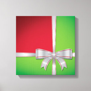 Weihnachtsbogen Leinwanddruck