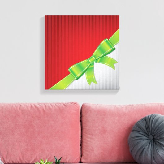 Weihnachtsbogen Leinwanddruck (Insitu (Wohnzimmer))