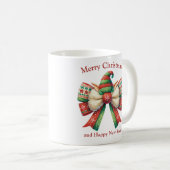 Weihnachtsbogen mit Ellenhut Kaffeetasse (VorderseiteRechts)