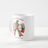 Weihnachtsbogen mit Ellenhut Kaffeetasse (Vorderseite Links)