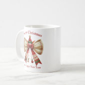 Weihnachtsbogen mit Ellenhut Kaffeetasse (Vorderseite Links)