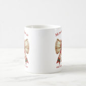 Weihnachtsbogen mit Ellenhut Kaffeetasse (Mittel)