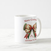 Weihnachtsbogen mit Ellenhut Kaffeetasse (VorderseiteRechts)