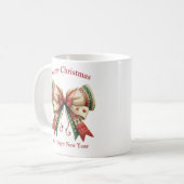 Weihnachtsbogen mit Ellenhut Kaffeetasse (Vorderseite Links)