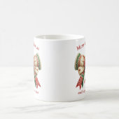Weihnachtsbogen mit Ellenhut Kaffeetasse (Mittel)