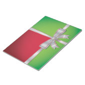 Weihnachtsbogen Notizblock (angewinkelt)