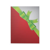 Weihnachtsbogen Notizblock (Rotiert)