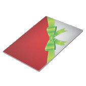 Weihnachtsbogen Notizblock (angewinkelt)