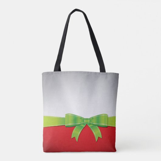 Weihnachtsbogen Tasche (Rückseite)