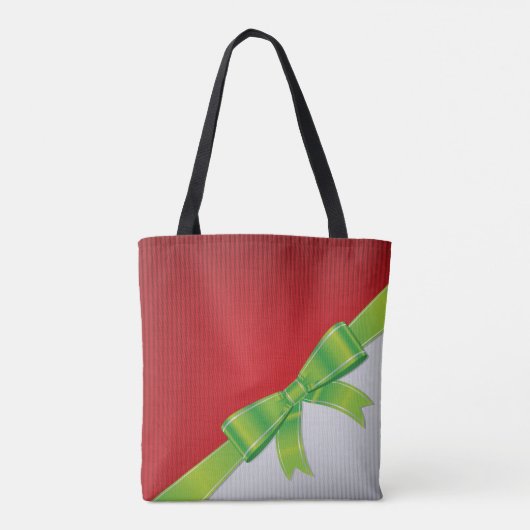 Weihnachtsbogen Tasche (Rückseite)